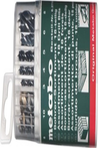 Coffret de forets Metabo 627190000 18 pièces