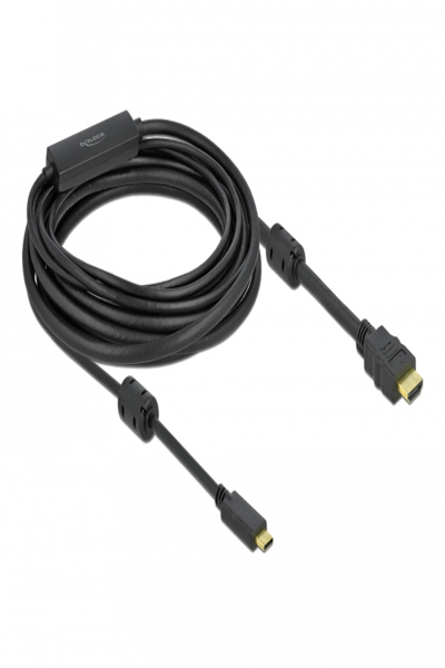 Delock Video-/ljudkabel - 24-stifts USB-C-hane till HDMI-hane - 85973