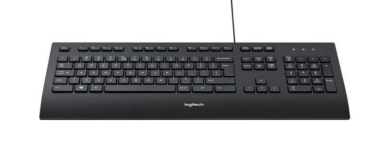 Logitech Corded K280e - Keyboard - 920-005218