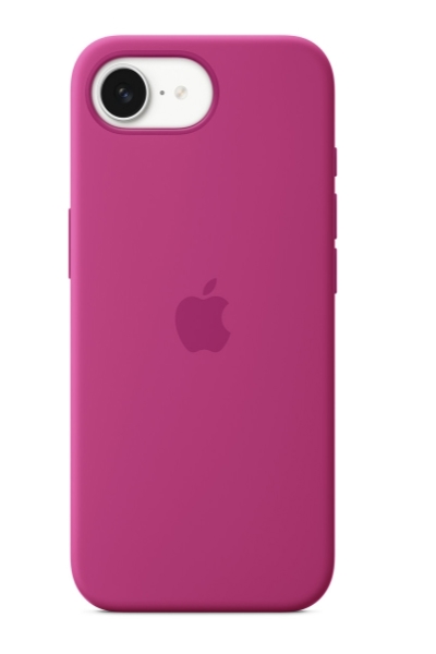 Apple iPhone 16e Silicone Case Fuchsia