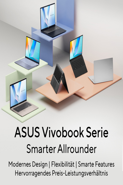 ASUS Vivobook S16 M3607GA-SH004W AMD Ryzen AI 7 445 Notebook 16" - Notebook - 2 GHz - 90NB17M1-M00580