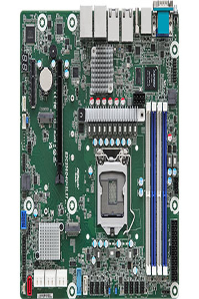 ASRock E3C256D4U-2L2T/BCM Access Control Reader mATX Server Board - E3C256D4U-2L2T/BCM