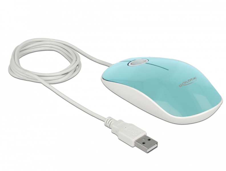 Delock 12538 Mouse USB Type-A Optical 1200 DPI - 12538