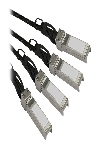StarTech.com MSA okodad 3m 40G QSFP+ till 4x SFP+ DAC - QSFP4SFPPC3M