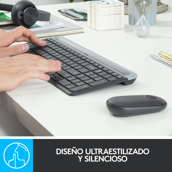 Logitech Slim Wireless Combo MK470 - 920-009198
