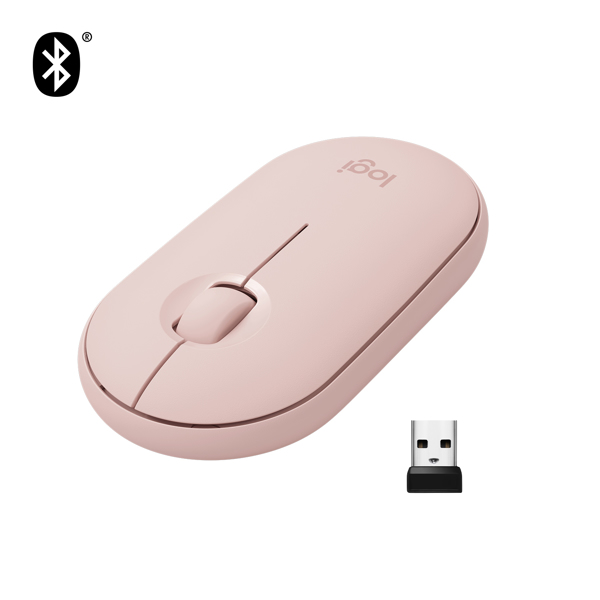 Logitech Pebble M350 - Mouse - optical - 910-005717