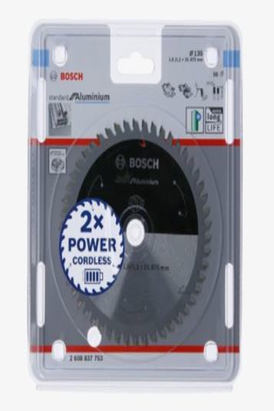Bosch 2 608 837 753 - Aluminium - 13.6 cm - 1.59 cm - 1.1 mm - 1.6 mm - 1 pc(s)