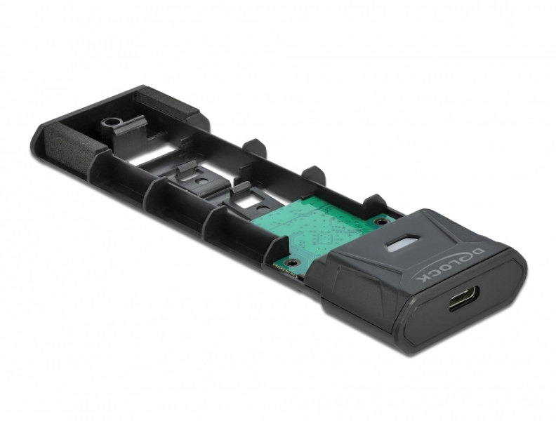 Delock external USB Type-C Combo enclosure - 42638