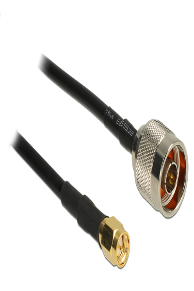 Delock Antenna cable - N connector (P) to SMA (P) - 89516