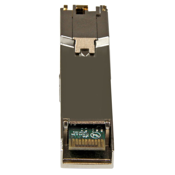 StarTech Juniper EX-SFP-1GE-T Compatible SFP - Gigabit RJ45 Copper 1000Base-T SFP Transceiver Module - 100.0m- SFP (Mini-GBIC) Transceiver Module (equivalent to: Juniper EX-SFP-1GE-T) - Gigabit Ethernet - 1000Base-T - RJ-45 - up to 100 m (EXSFP1GETST) - EXSFP1GETST