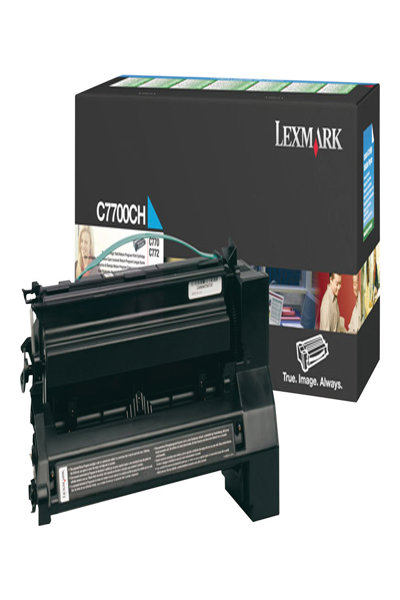 Lexmark Cyan High Yield Return Program Print Cartridge for C770/772 - 10000 pages - Cyan