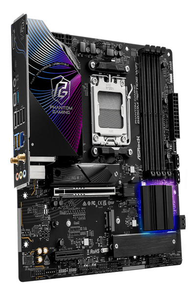 ASRock Phantom Gaming B850M RIPTIDE WIFI - 90-MXBS3-A0UAYZ