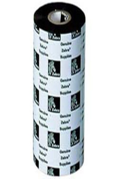 Zebra 3400 vax/harts - svart - 220 mm x 450 m - 03400BK22045