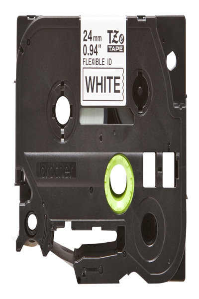Brother TZe-FX251 - Adhesive - black on white - TZEFX251
