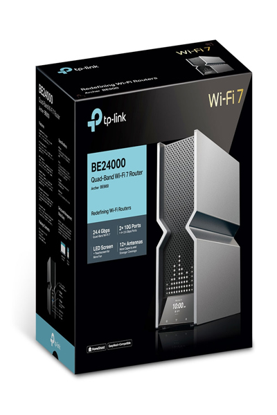 TP-LINK Archer BE900, Wi-Fi 7 (802.11be), Quad-band - ARCHER BE900