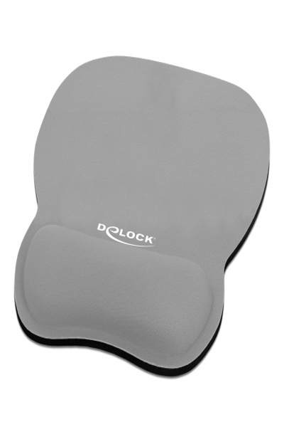 Delock Ergonomic - Mouse pad with wrist pillow - 12698