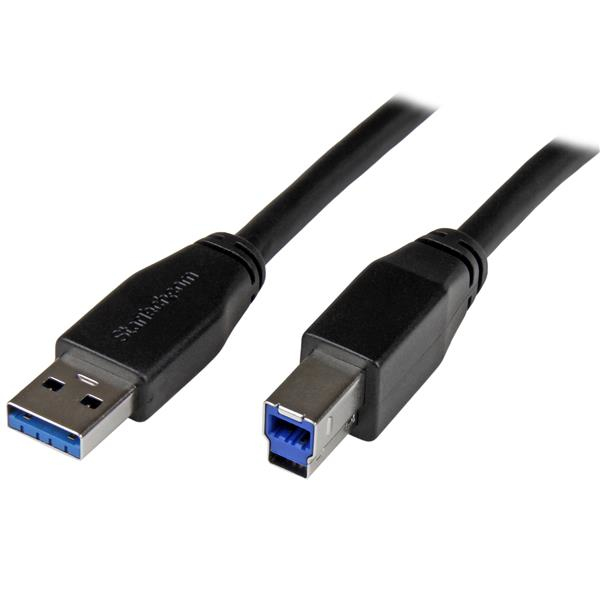 StarTech USB3SAB10M SuperSpeed USB3.0 A to B Cable - USB3SAB10M