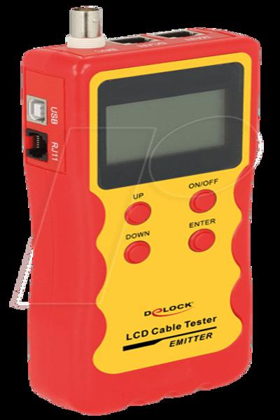 Delock LCD Cable Tester - Network tester - 86108