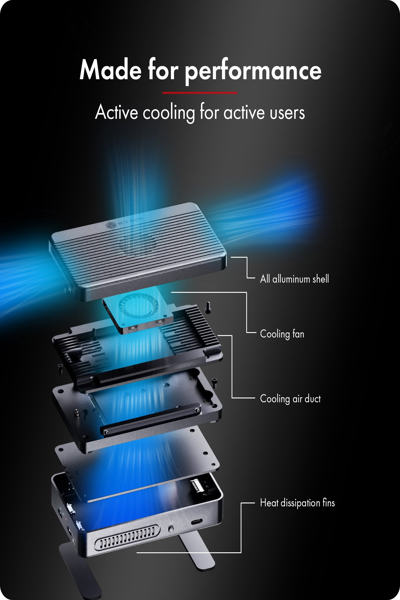 ICY BOX Raid & Docking station Heart Raid 2818 2x M.2 NVMe SSD - IB-RD2818DK-40G