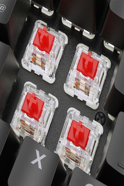 Sharkoon SKILLER SGK36W, Fullstor (100 %), Trådlös, RF Trådlös, Mekanisk, QWERTZ, RGB LED - 4044951040483