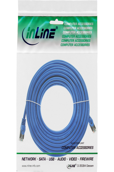 InLine Patch cable - RJ-45 (M) to RJ-45 (M)