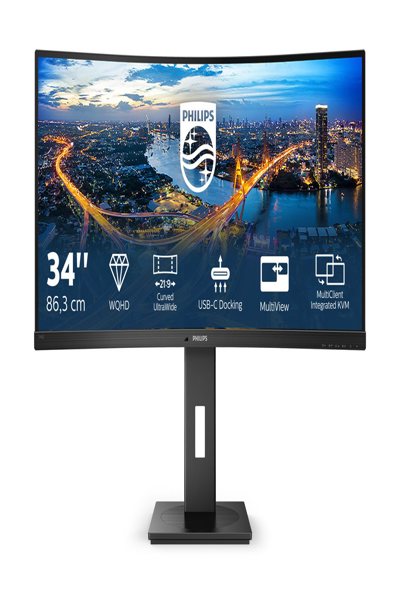 Philips B Line 346B1C/00 Monitor 34" QHD LCD 4ms - 346B1C/00