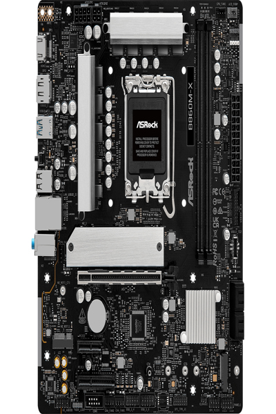 ASRock B860M-X - Motherboard - micro ATX - 90-MXBRX-A0UAYZ