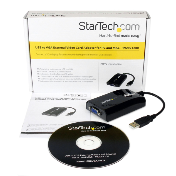 StarTech USB to VGA Adapter - USB2VGAPRO2