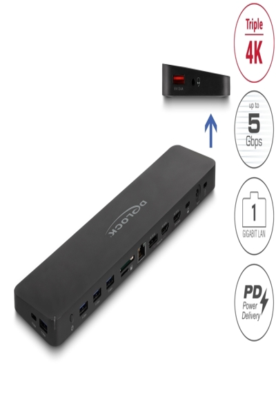 Delock docking station + notebook stand - 88050