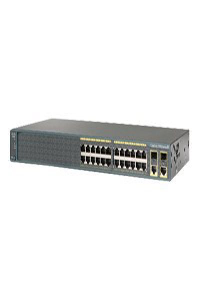 Cisco Catalyst WS-C2960+24PC-L - Managed - L2 - Fast Ethernet (10/100) - Full duplex - Power over Ethernet (PoE) - WS-C2960+24PC-L