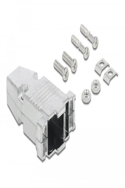 Delock D-Sub 9 Metal Housing - Connector hood - 66625