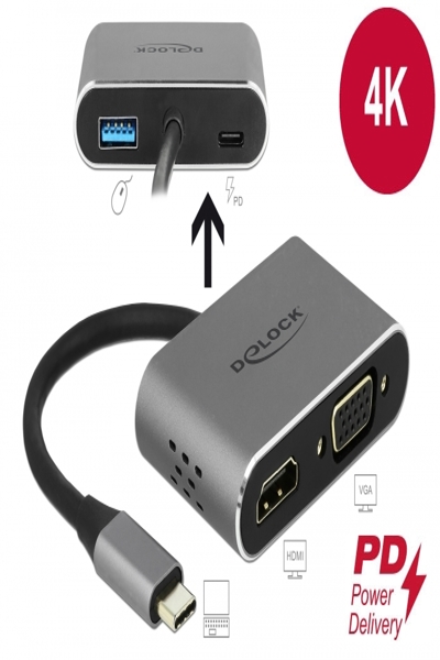 Delock Extern videoadapter - 64074