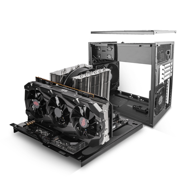 SilverStone CS330 - Tower - mini ITX / micro ATX - SST-CS330B
