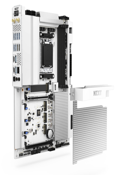 NZXT N9 X870E AMD Socket AM5 moderkort - N9-X87XT-W1
