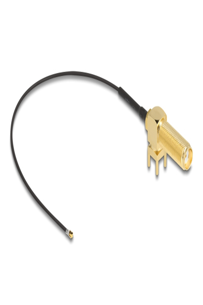 Delock Antenna cable - SMA (R) 90° PCB to MHF 4L (P) - 12031
