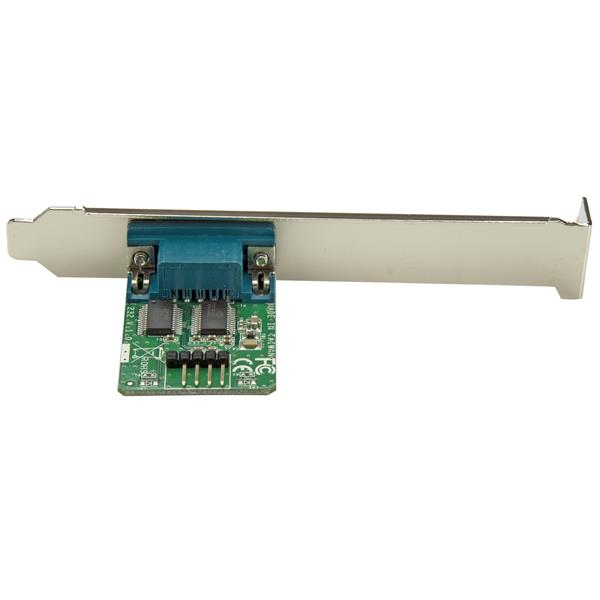 StarTech 60cm Internal USB 10 Pin Header to Serial RS232/ DB9 Slot Plate - IDC 10 Pin to RS-232/ DB-9 Slot Plate Adapter - Serial Adapter - USB 2.0 - RS-232 - ICUSB232INT1