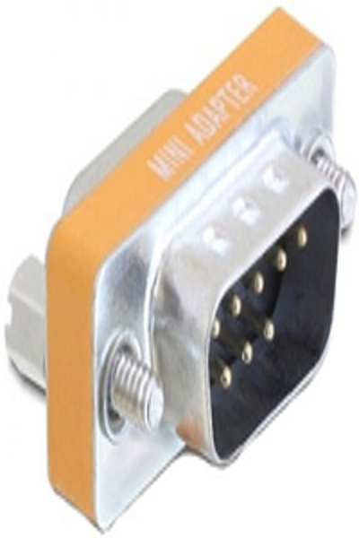 Adaptateur Delock Null Modem - DB-9 (M) vers DB-9 (F)