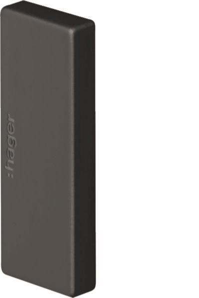 Hager LFF2003569011, embout noir graphite