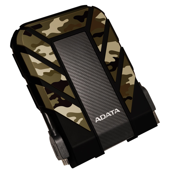 ADATA HD710M Pro 2TB extern hårddisk, USB 3.1, tålig - AHD710MP-2TU31-CCF