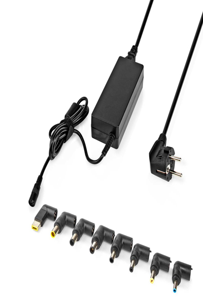 Nedis NBAU9001FBK - Universal - Indoor - 100 - 240 V - 50/60 Hz - 90 W - 18.5/19 V