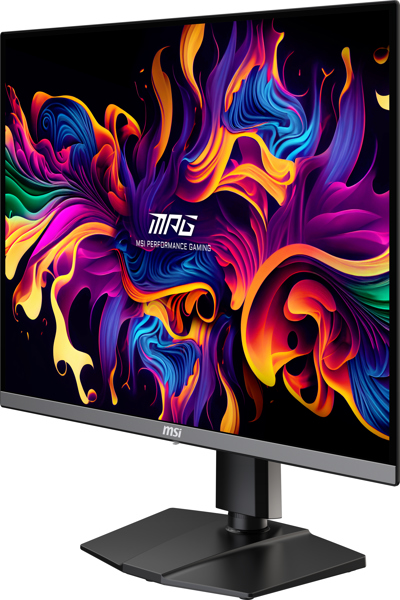 MSI MPG 272URX QD-OLED 26.5inch UHD 240hz 0.03ms 2xHDMI2.1 DP2.1 USB C PD98W 2xUSB Pivot - PC - MPG 272URX QD-OLED