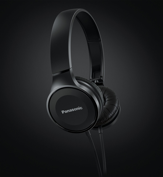 Panasonic RP-HF100ME - Headphones with mic - RP-HF100ME-K