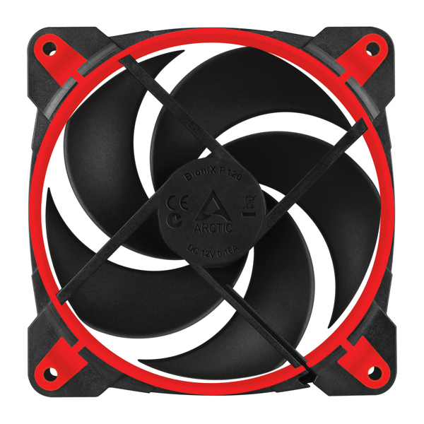 ARCTIC BioniX P120 (red) computer fan - ACFAN00115A