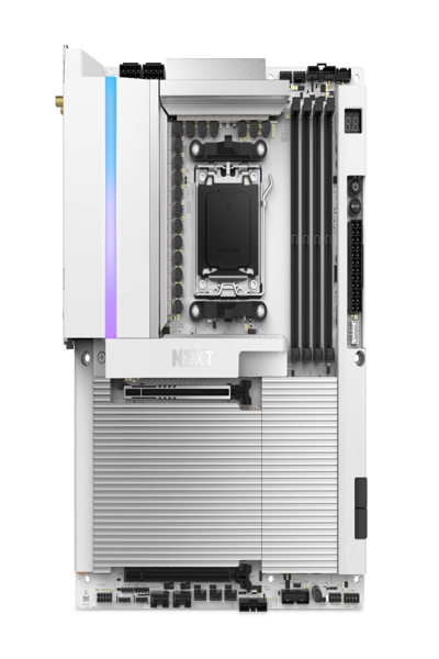 NZXT N9 X870E AMD Socket AM5 moderkort - N9-X87XT-W1