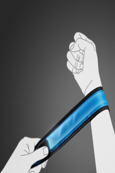 LogiLink LED015 LED Snap Armband Blå Grön - LED015