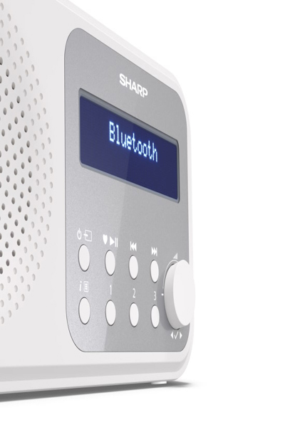 Radio Sharp DR-P420 Blanc