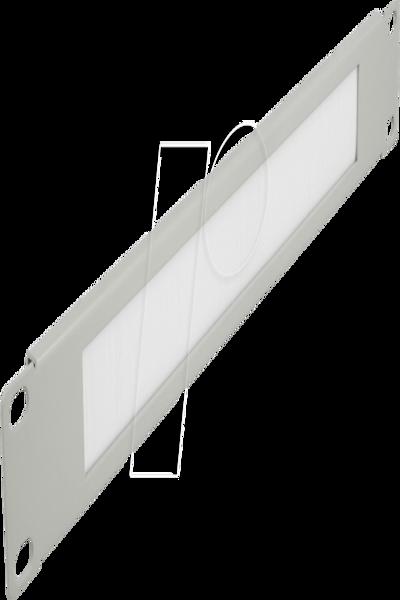 Delock Rack cable management panel with brush - 66532