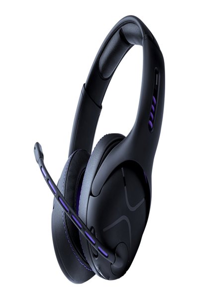 PDP Victrix Gambit Wireless Gaming Headset - Wired & Wireless - 20 - 20000 Hz - Gaming - 301 g - Headset - Black - Purple - 052-003-EU