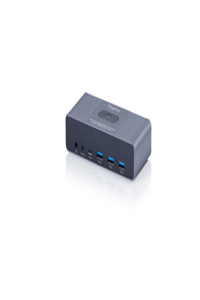 DIGITUS USB-C 3.0 Dual HDMI KVM Switch, 2-port, 4K60Hz, Core Line - DS-12856