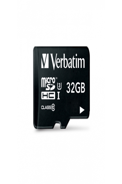 Verbatim PRO - Flash memory card (SD adapter included) - 47041
